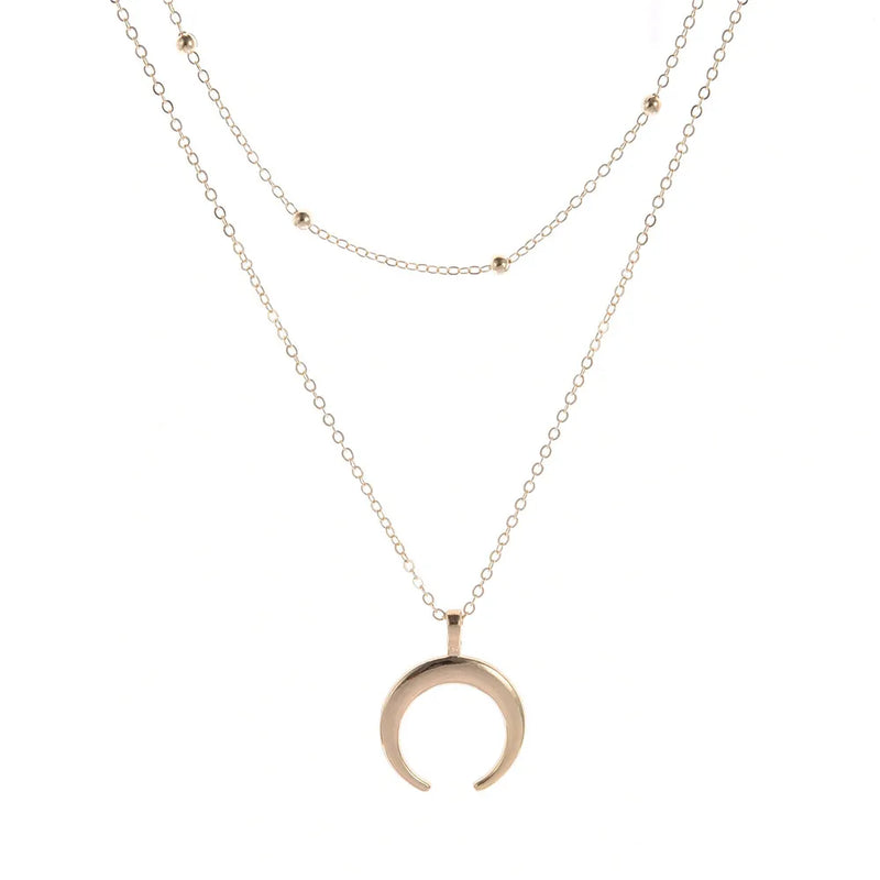 Crescent Horn Necklace