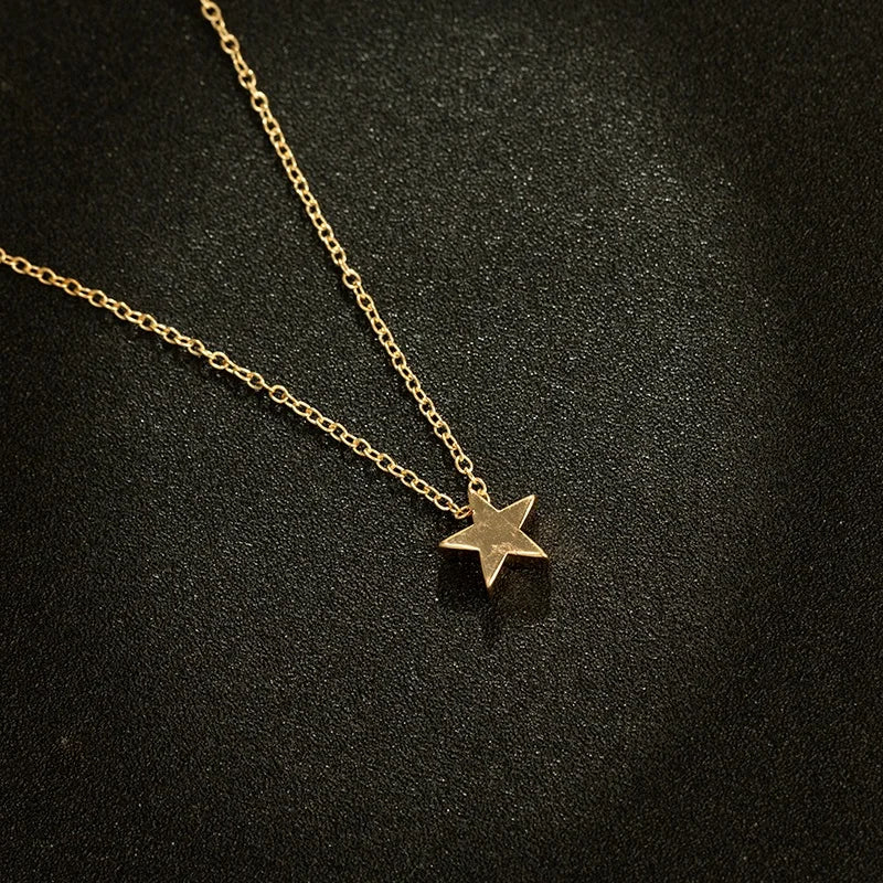 Star Pendant Clavicle Necklace