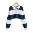 Arielle Rainbow Polo Sweatshirt