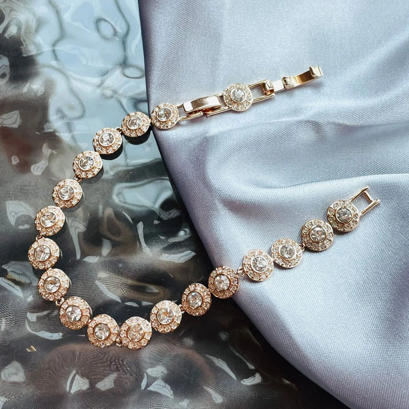 Dazzling Crystal Jewelry Set