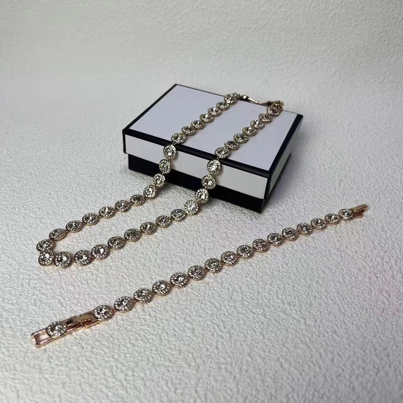 Dazzling Crystal Jewelry Set