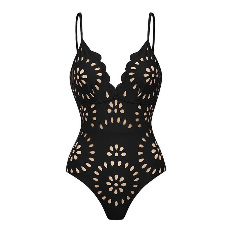 High-Waist One-Piece Swimsuit