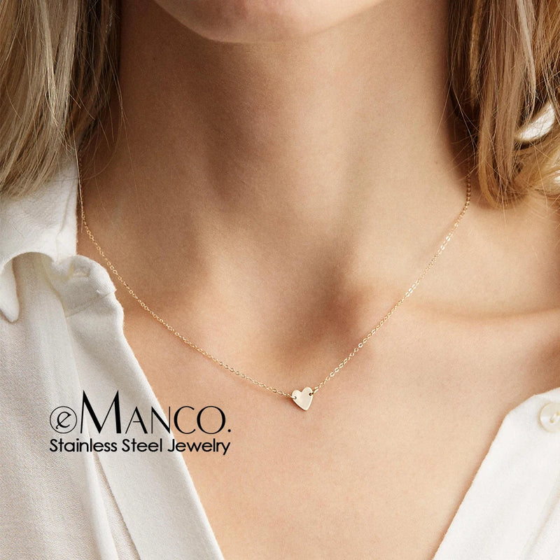 LOVE Heart Choker Necklace