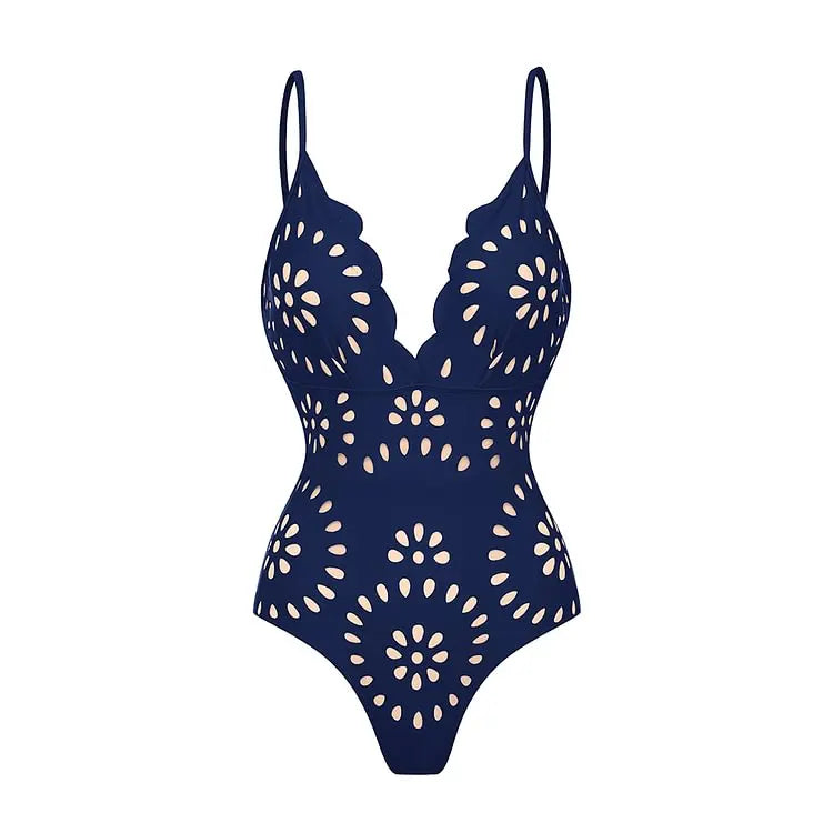 High-Waist One-Piece Swimsuit