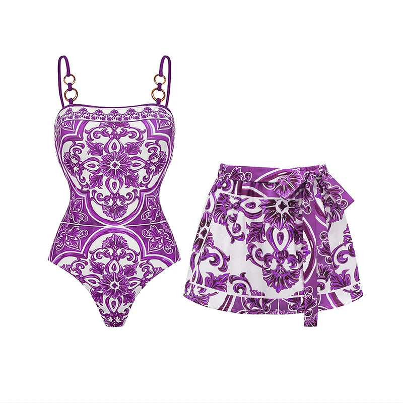 Aurora Classic Print Swimsuit