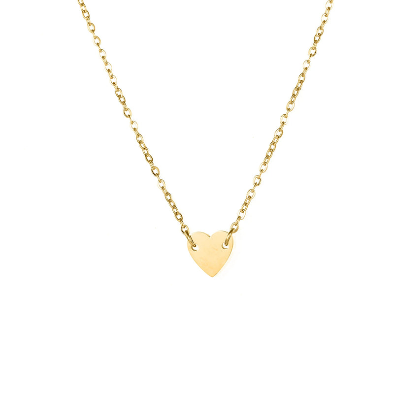 LOVE Heart Choker Necklace