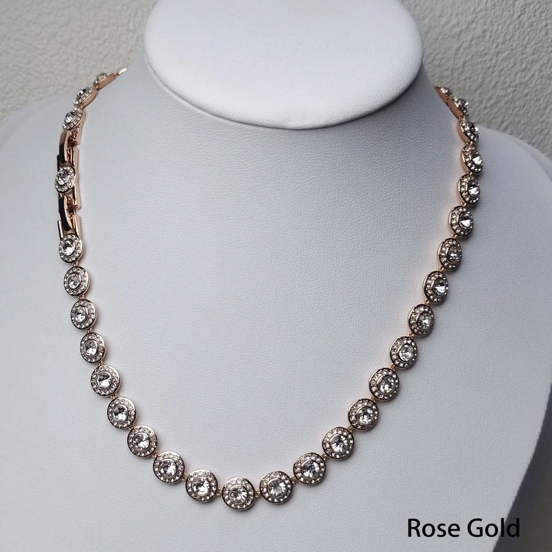 Dazzling Crystal Jewelry Set