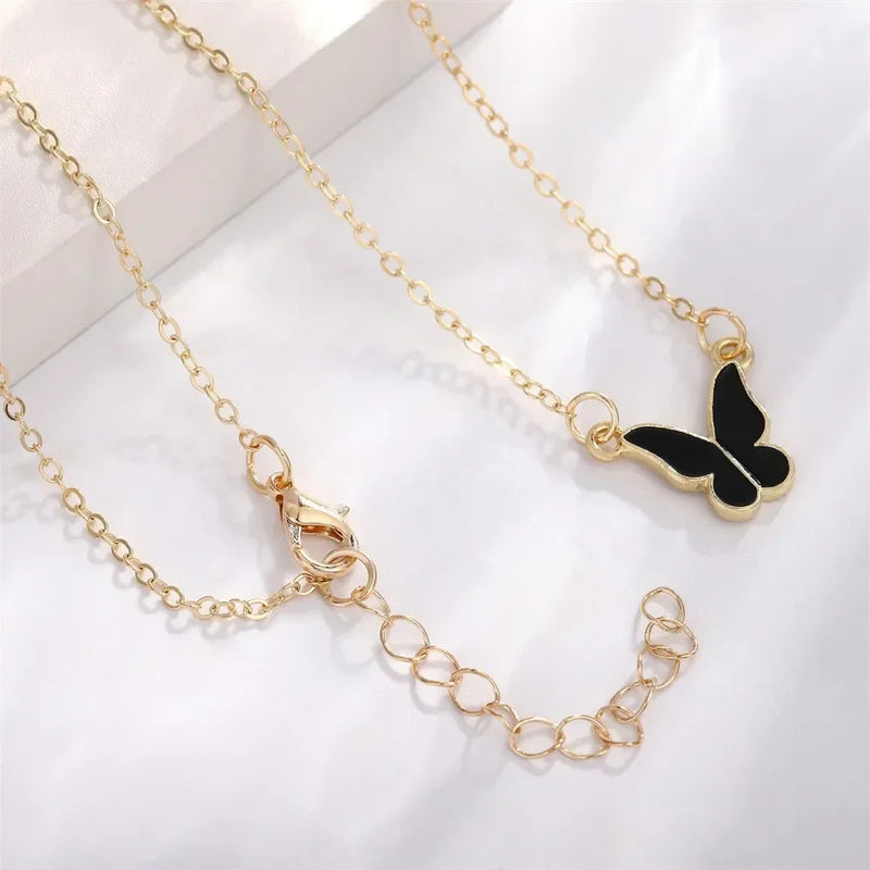 Butterfly Jewelry Set (4 pcs)