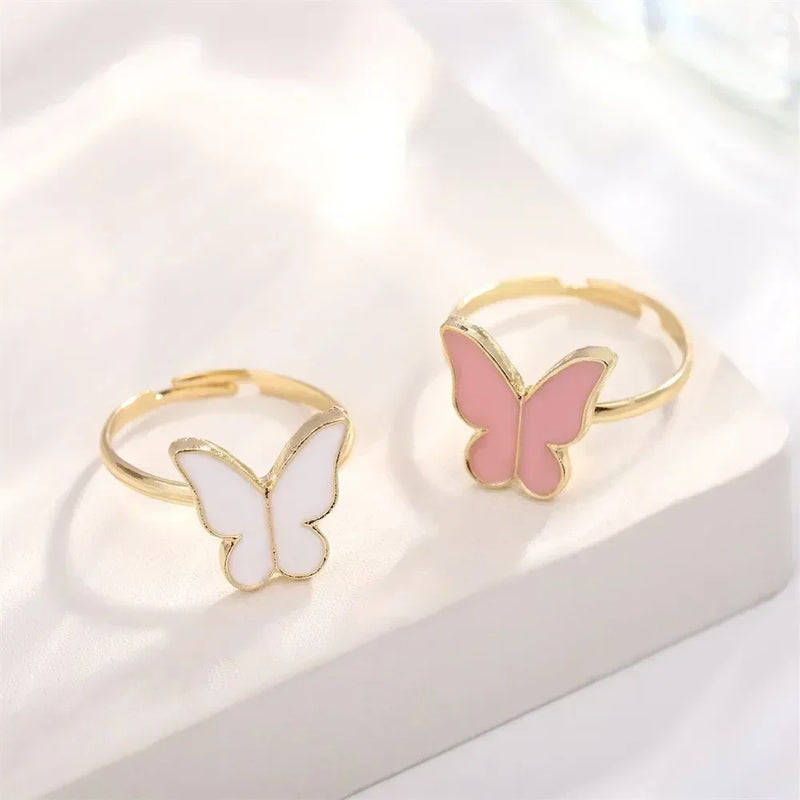 Butterfly Jewelry Set (4 pcs)