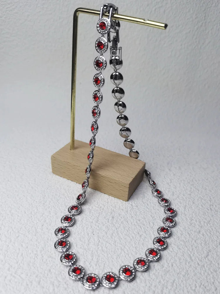 Dazzling Crystal Jewelry Set
