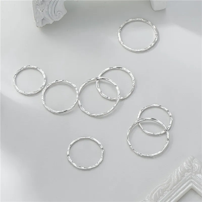 Sterling Silver Hammered Ring