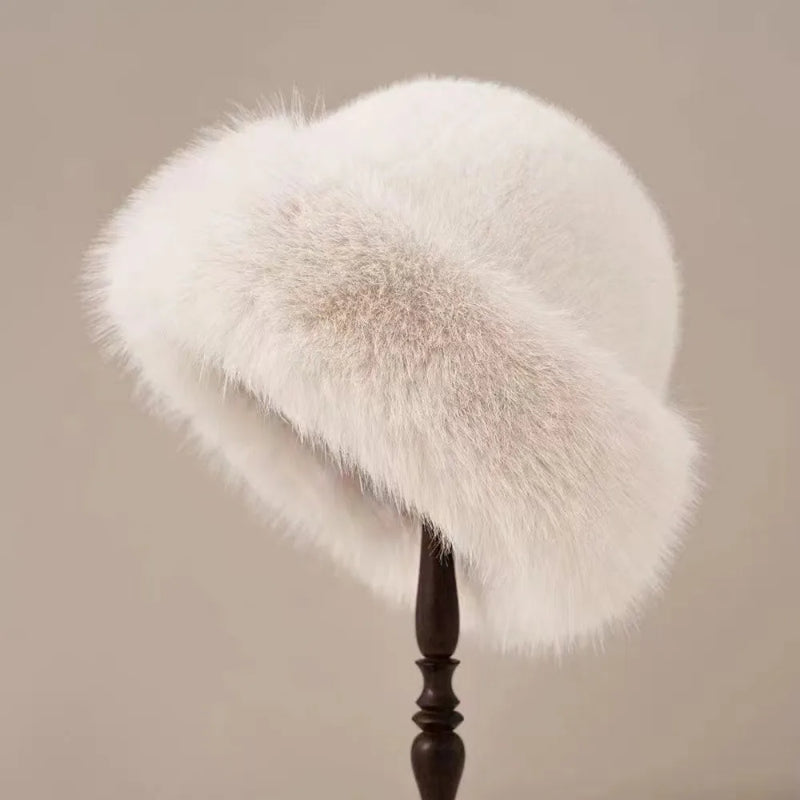 Fluffy Fur Bucket Hat