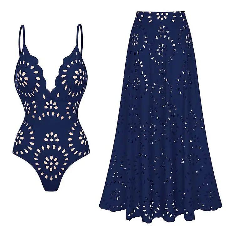 High-Waist One-Piece Swimsuit