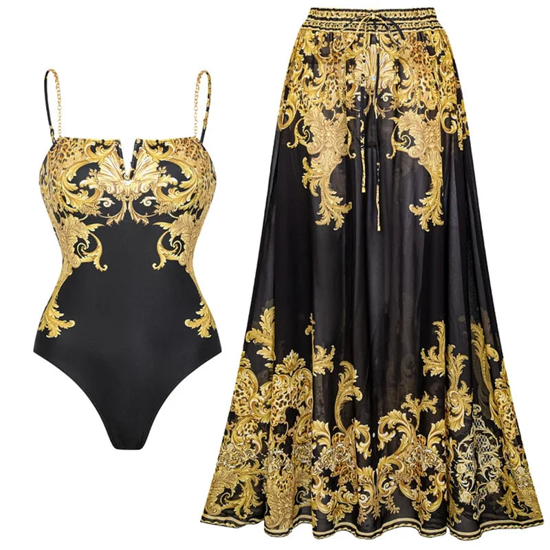 Baroque Elegance Monokini