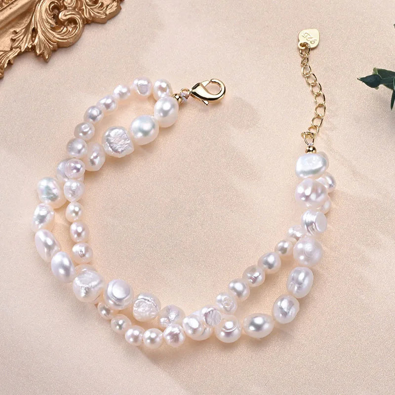 Baroque Freshwater Pearl Bracelet