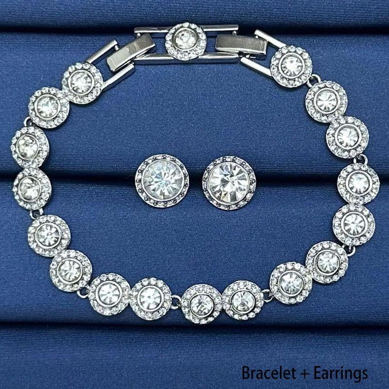 Dazzling Crystal Jewelry Set