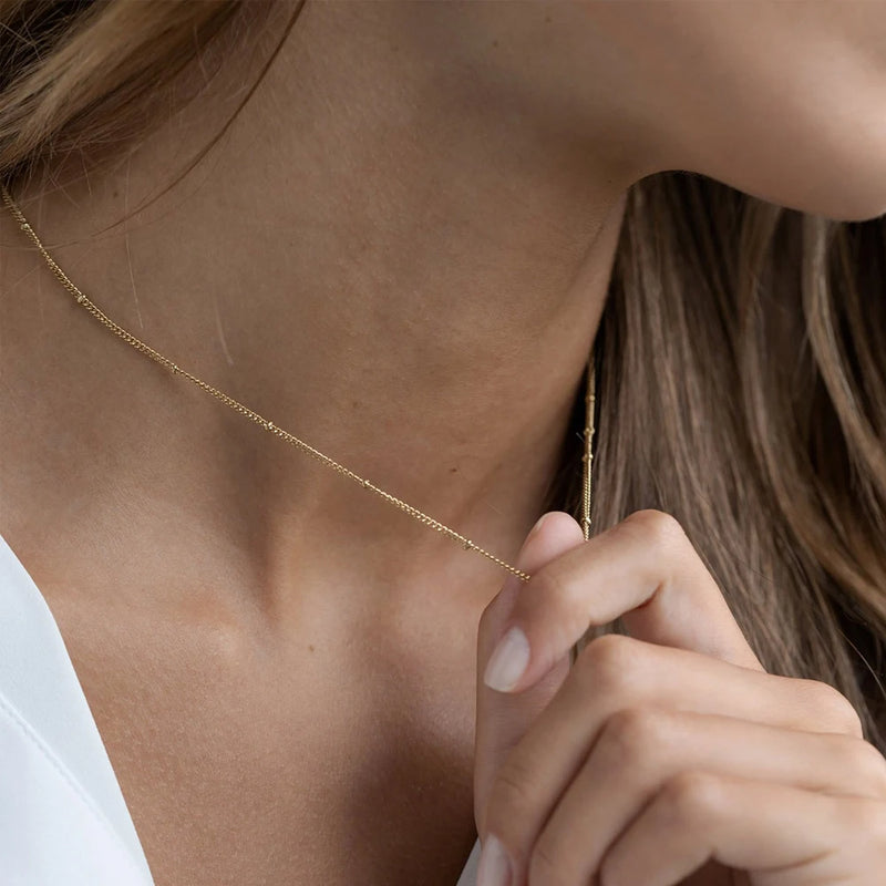 Gold Stainless Steel Chain Choker