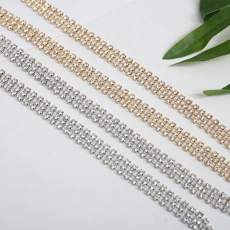 Rhinestone Waist Chain