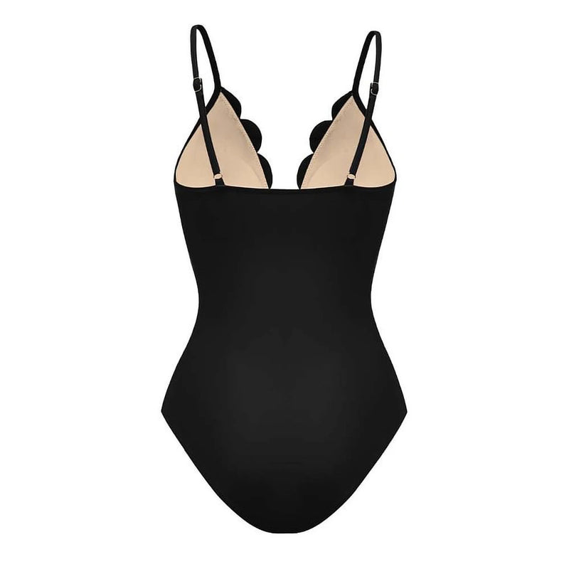 High-Waist One-Piece Swimsuit