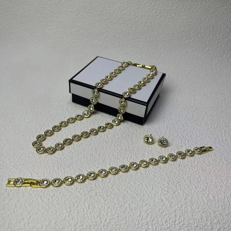 Dazzling Crystal Jewelry Set