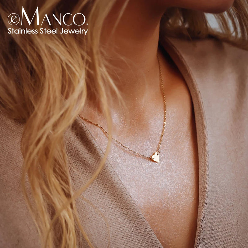 LOVE Heart Choker Necklace