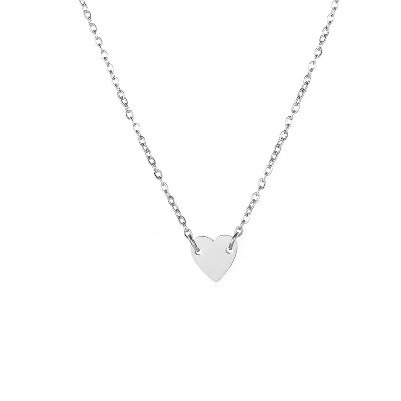 LOVE Heart Choker Necklace