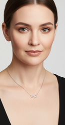 Infinity Gold Pendant Necklace