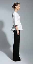 Amira Backless Cotton Top