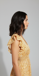 Ivy Irregular Floral Dress