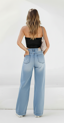 Iris Wide-Leg High-Waist Jeans