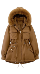 Mira Fleece-Lined Puffer Jacket