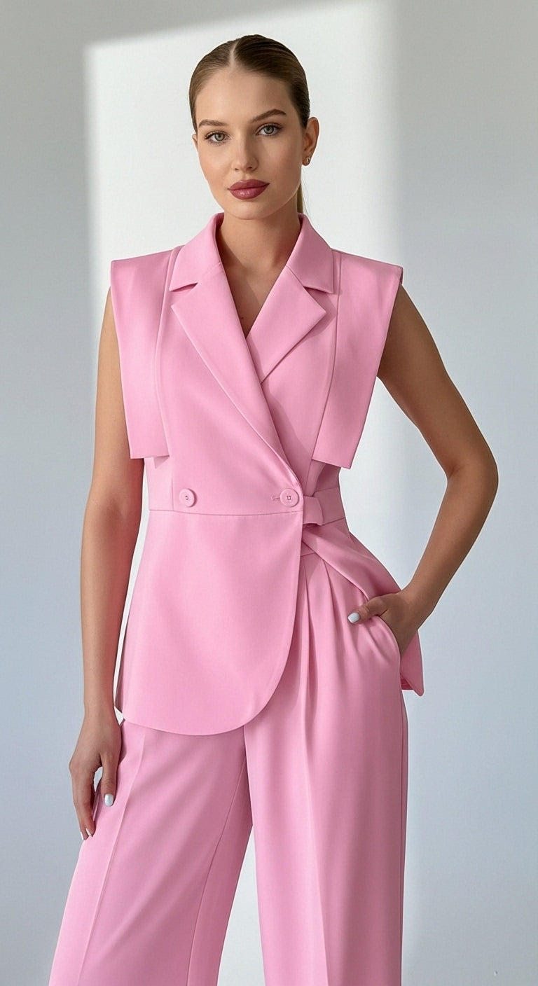 Amélie Pink Suit Set