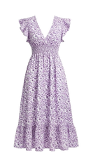 Ivy Irregular Floral Dress