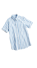 Lina Striped Linen Shirt