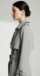 Eleanor British Windbreaker Coat