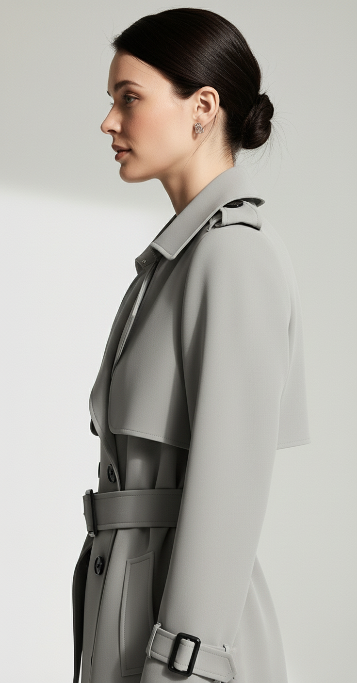 Eleanor British Windbreaker Coat