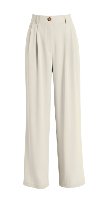 Clara Wide-Leg Suit Pants