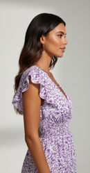 Ivy Irregular Floral Dress