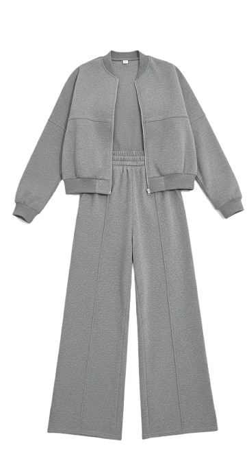 Leonie Slim-Fit Cardigan Set