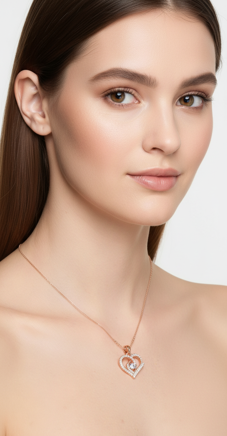 Amour Heart Necklace