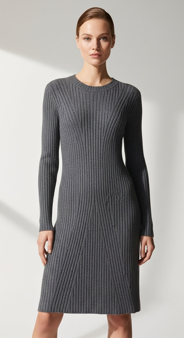 Noelle Knit Midi Dress