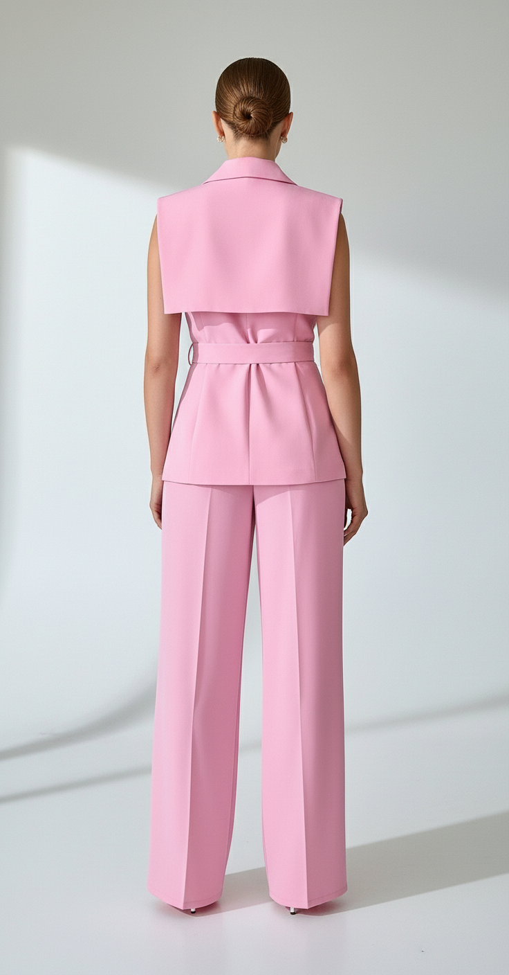 Amélie Pink Suit Set