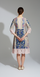 Elodie Retro Lace Dress