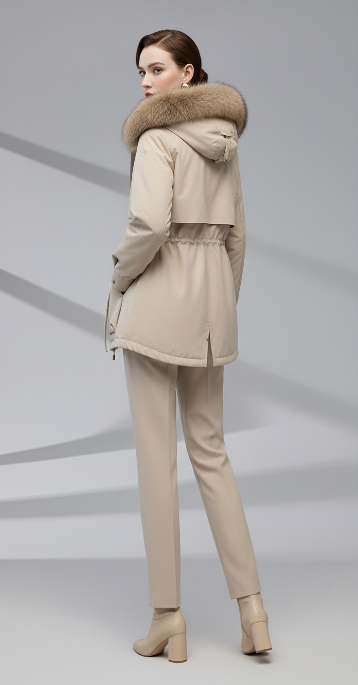 Mira Fleece-Lined Puffer Jacket