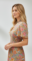 Amélie Floral Maxi Dress