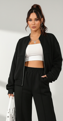 Leonie Slim-Fit Cardigan Set