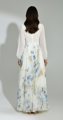 Valentina Printed Maxi Dress