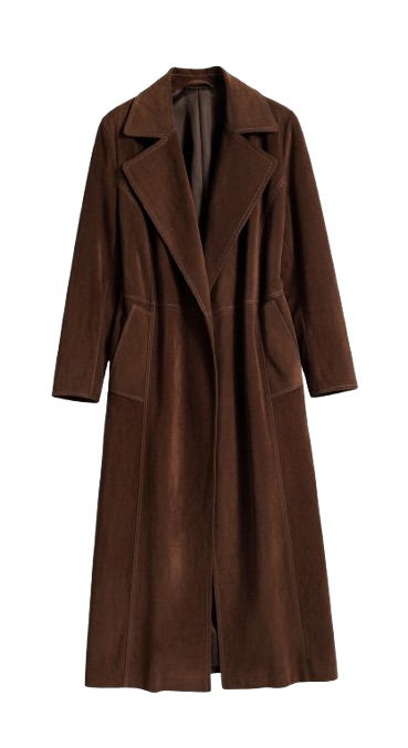 Victoria Lace-Up Wool Overcoat