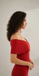 Valeria V-Neck Pencil Dress