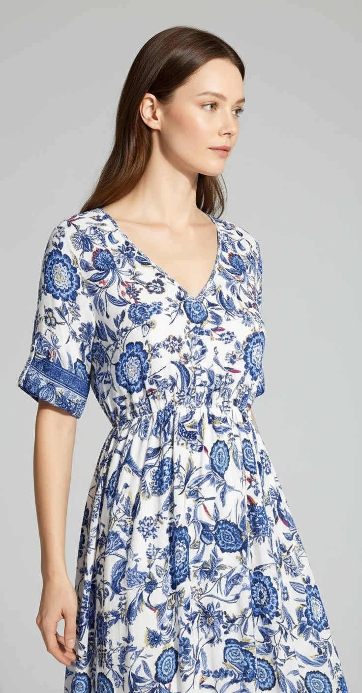 Alina Tie-Dye Maxi Dress